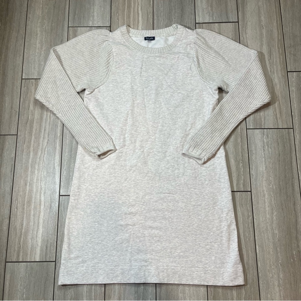 Splendid Womens Knitted Crew Neck Sweater Dress Size Small